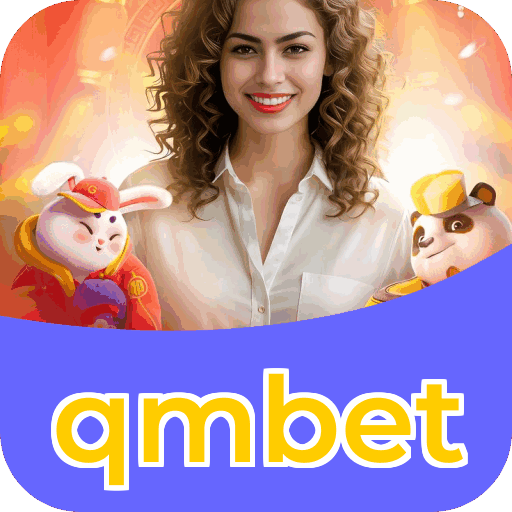Interface do aplicativo qmbet mostrando jogos disponíveis no iOS e Android